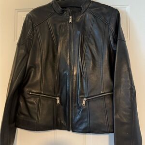 Wilsons Leather Classic Black Jacket